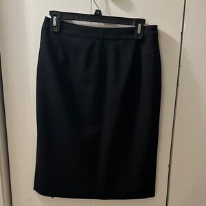 LOFT Classic Black Pencil Skirt